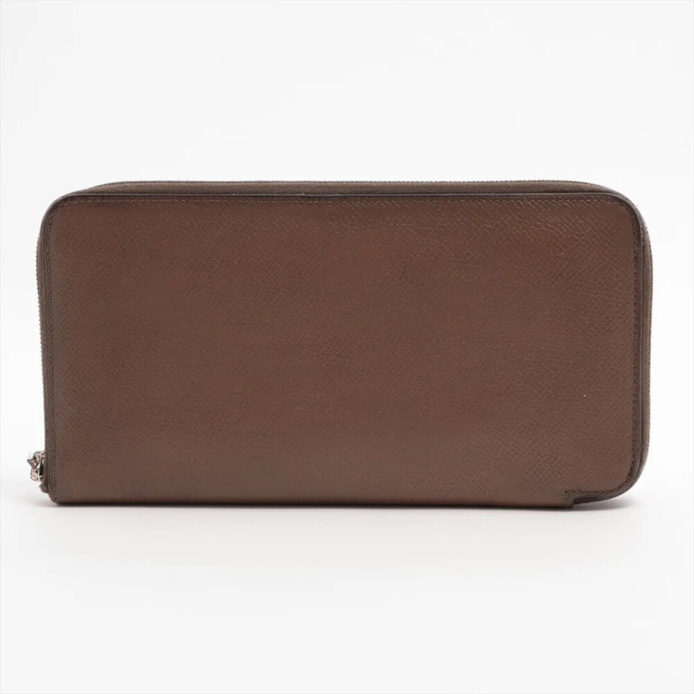 Hermes Azap Long Silk In Leather Wallet (2010 production, stamped □N) - Men's...